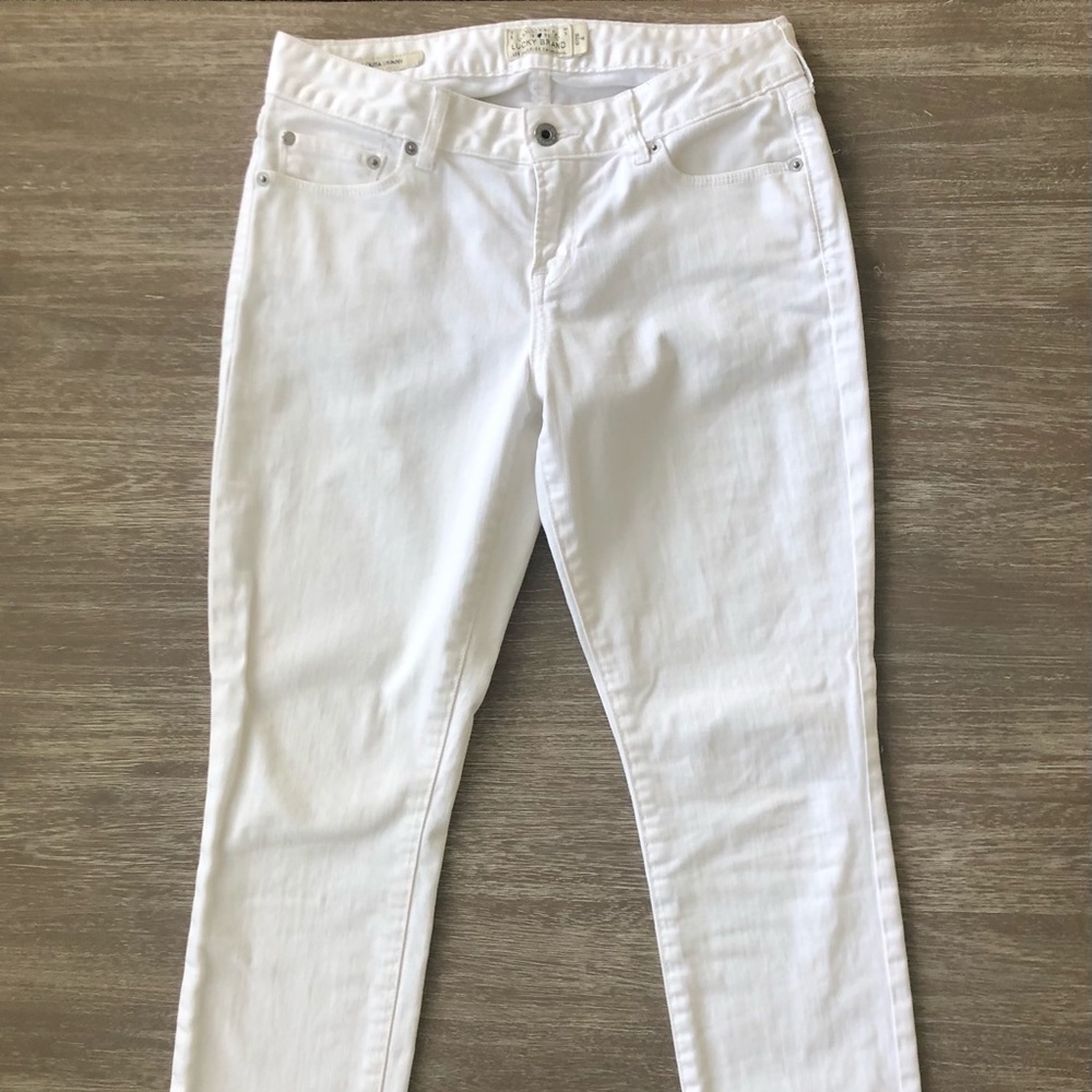 Lucky Brand White Lolita Skinny Jean